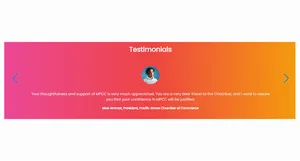Carousel Client Reviews - Tailwind Component