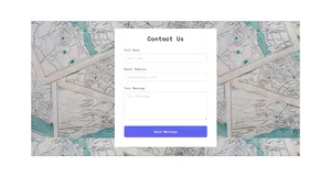 Contact Form Page - Tailwind Component