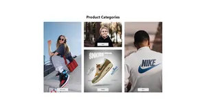 Image Nike Categories - Tailwind Component