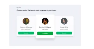 User Team Cards Using Tailwind UI
