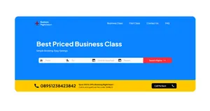 Website Header Homepage Using Tailwind UI