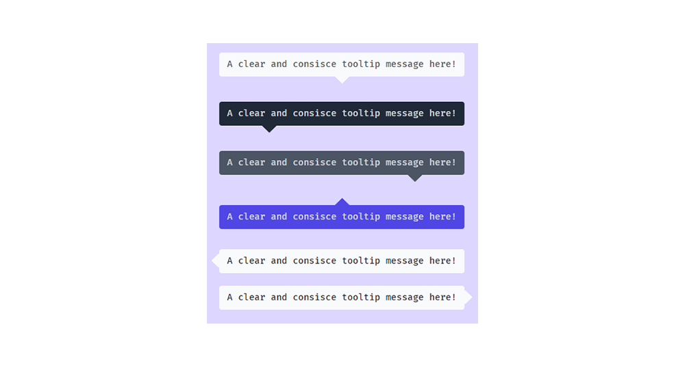 Basic Tooltips - Tailwind Component